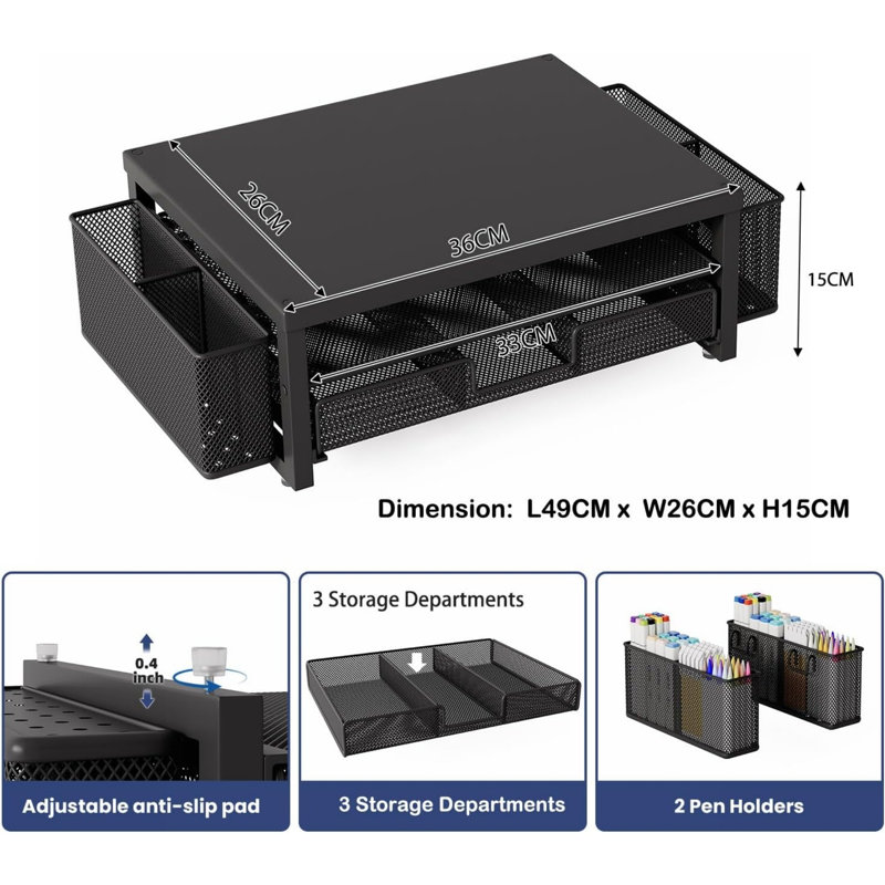 Metal Desk Organiser