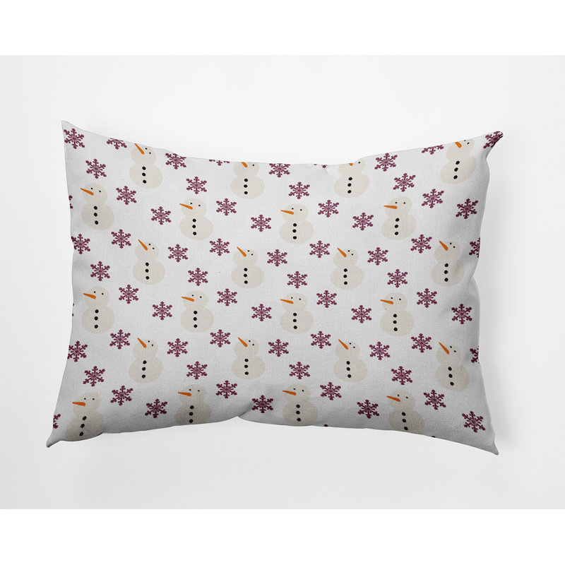 Reversible Throw Pillow, 14'' x 20'', Rectangular