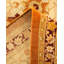 Tapis orange en laine noué à la main de conception unique nouvel âge 10 pi 3 po x 13 pi 10 po Keenan