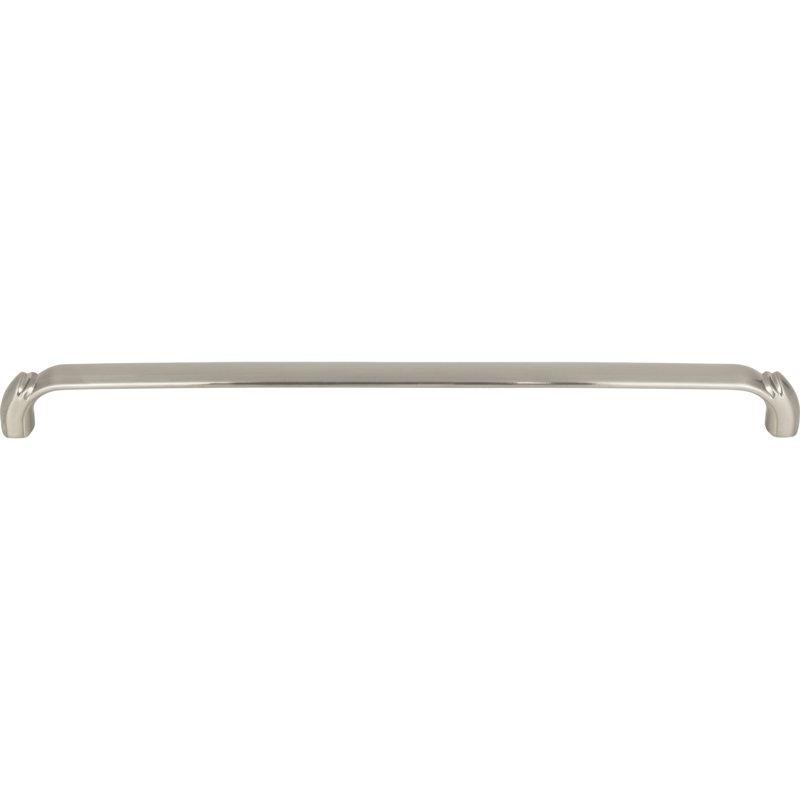 Pomander Bar pull, Brushed Satin Nickel, 12" Center to Center