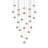 Grapes 24 - Light LED Cluster Pendant-97919470-97919467-97919469