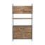 Howlett 190cm H x 99cm W Solid Wood Standard Bookcase