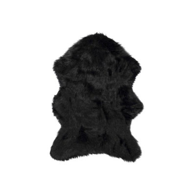 Tapis noir Asmat