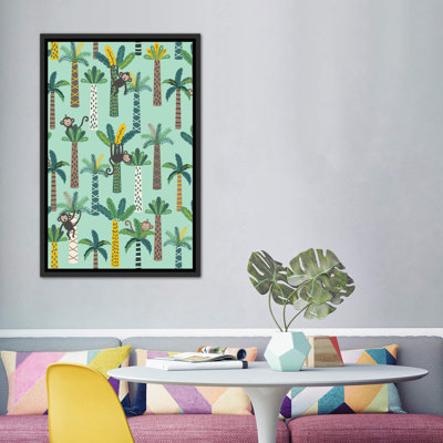 «Little Monkey IV» par Caroline Alfreds - impression d'art graphique