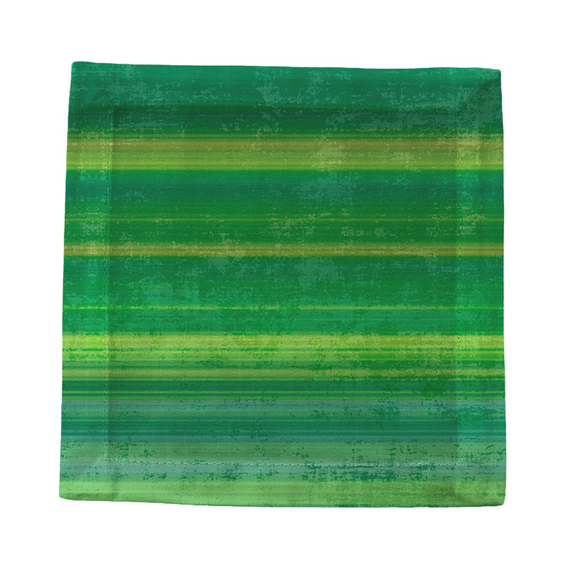 Square Napkins, Green