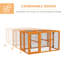 Weather Resistant Chicken Hutch