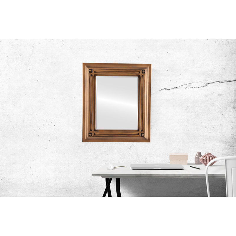 Miroir d’appoint biseauté côtier Pinter, 22 po x 18 po