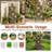  Modern 39.5" Tall Outdoor Water Fountain, Large 10-tier Cascading Bowls Waterfall Fountain With Led Lights, Stone Texture Floor-standing Resin Water Feature For Deck, Patio, Yard & Indoor