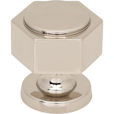 Stanmore 1 1/4" Length Geometric Knob