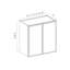 Armoire murale haute simple / double à porte simple / double prête à assembler l 33 po x H 30 po x P 12 po CASAINC-134044433