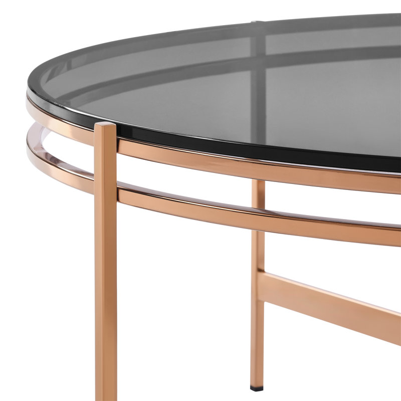 Marquerite Glass Top Coffee Table