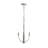 Jheni Three-Light Brushed Nickel Chandelier-127380295-130774068