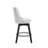 Swivel Upholstered 26'' Counter Stool Wood Leg-692602872