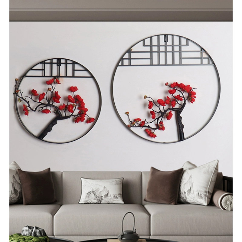 Décoration murale moderne de fleurs de prunier