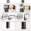 Steel Freestanding 18 - Hook Coat Rack-668145533