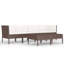 Chaise longue avec coussins 6 pièces Poul-562168568-562168551
