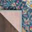 Tapis oriental bleu / rose Verda-767063124
