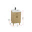 Meuble-lavabo simple 20 po Chandler-1398889774