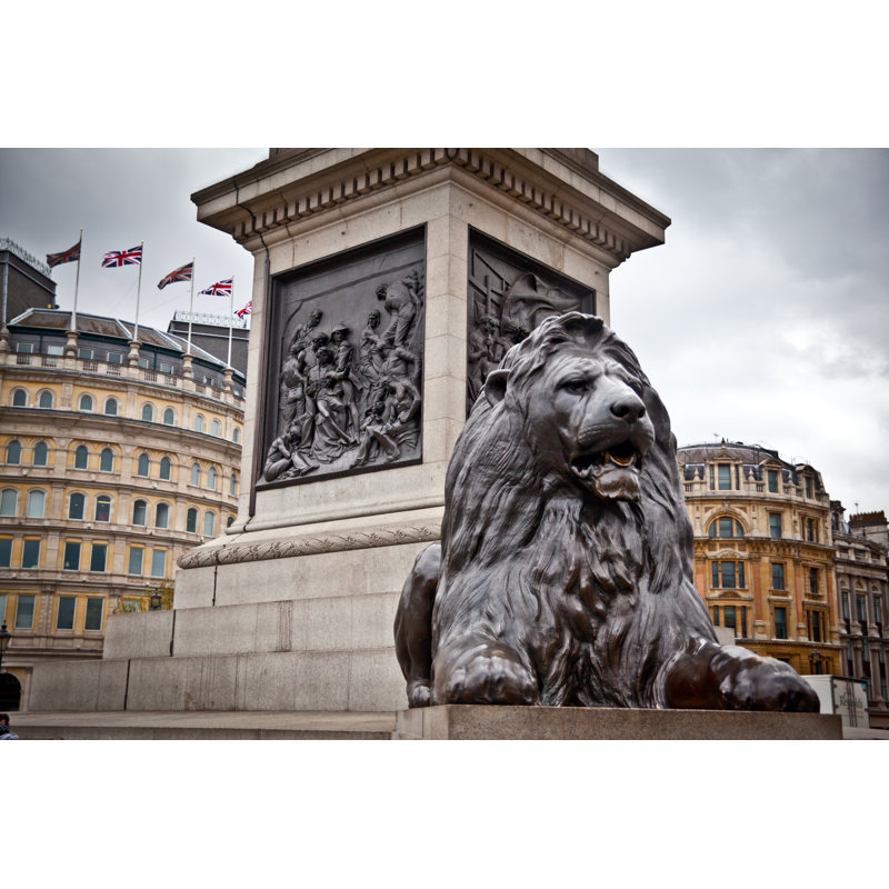 Moldenhauer Lion Of Trafalger by Georgeblomfield - Wrapped Canvas Print, 51cm H x 76cm W 3.8cm D