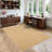 Modern Rug for Living Room Non-Slip Striped Accent Rug, Stain-Resistant Ultra-Thin Bedroom Carpet, Soft Low Pile Indoor Floor Mat for Kids Room, Nursery, Home Office-1226246294