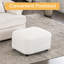 Canapé pivotant simple avec repose-pieds