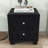 Nightstand with 2 Drawers and Button-Tufted-1399487091