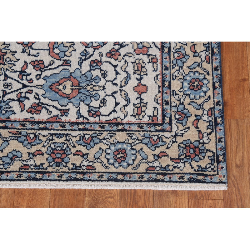 Tapis oriental en laine noué à la main Sultanabad Ziegler 4 x 6