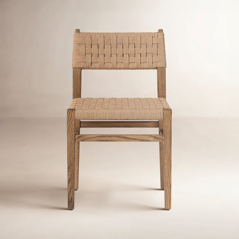 Hamlin Dining Chair-Double Twisted Paper Cord