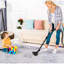 Tapis de couloir lavable à poils courts 2 pi 6 po x 10 pi, antidérapant pour le bureau et les animaux de compagnie - chambre à coucher, salon, salle à manger gris