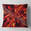 Red Infinity - Coussin imprimé abstrait-29367234-29367238