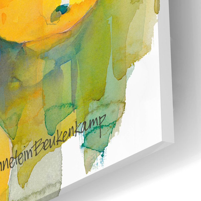 «Fruit Bouquet» par Annelein Beukenkamp, art mural en verre acrylique, H 24 po x l 16 po x P 0,2 po