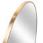 Miroir rond en métal