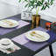 Dafayon Vinyl Rectangle Placemats Set of 6 Heat-Resistant Anti-Skid Washable Table Decor for Christmas-239677536