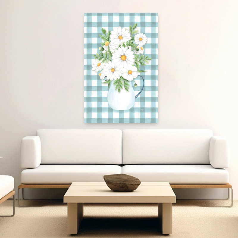 «Daisies For You», marguerite contemporaine, H 60 po x l 40 po
