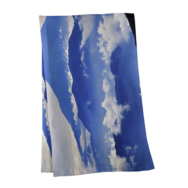 Tea Towel Kitchen Towel, Cotton Twill, Blue