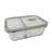 Vintage Storage Jars 33 fl. oz. Glass Food Storage Container - Set of Containers and 6 Lids