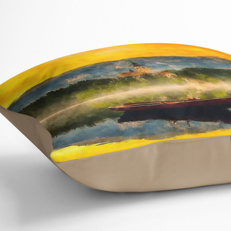 Square Cushion, 55cm H x 55cm W x 20cm D, Stone