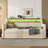 Upholstered Daybed With Trundle And Charging Station-274180009
