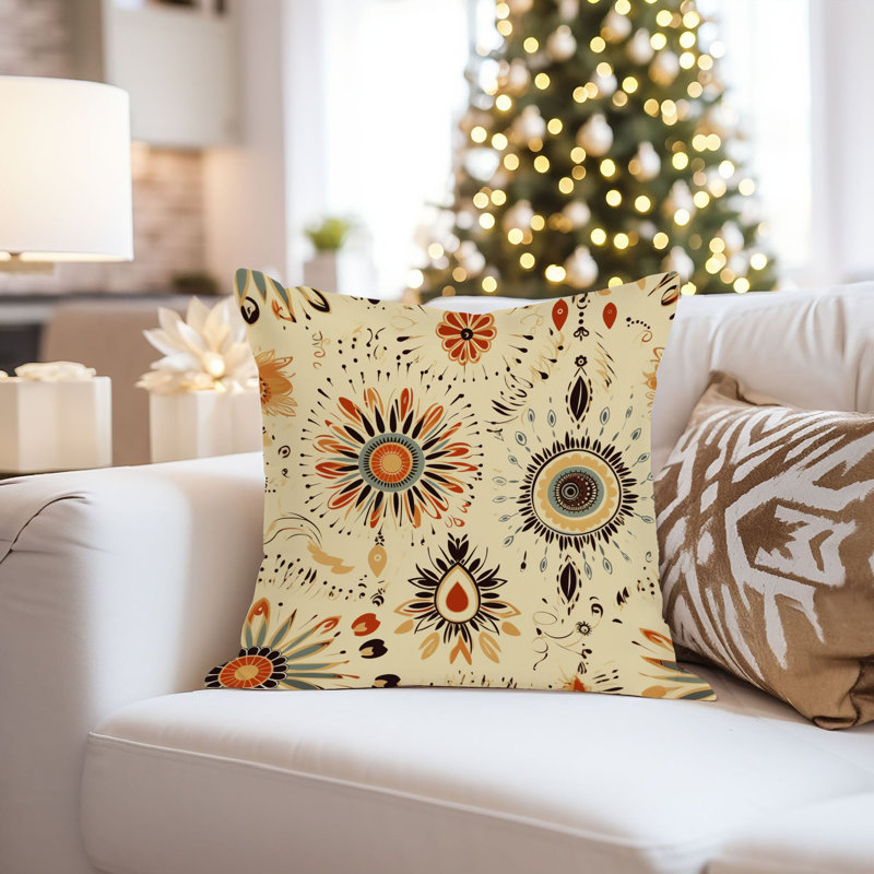 Abstract Bohemian Mandala V Boho, 20"H x 20"W