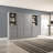 Arlex Storage Murphy Platform Space-Saving Wall Bed, 2 Shelving Units with Drawers-689216809-689216814