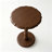 Round End Table 16"d×23"h