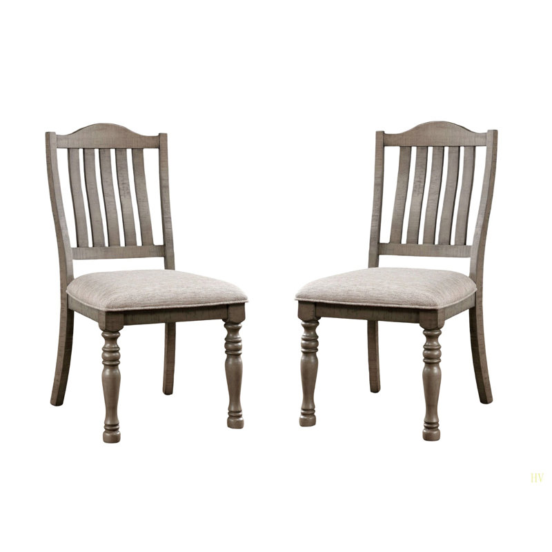 Chaises d'appoint de style transitionnel 2 pièces