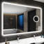 Rectangle Wall Makeup / Shaving Mirror-1824480347