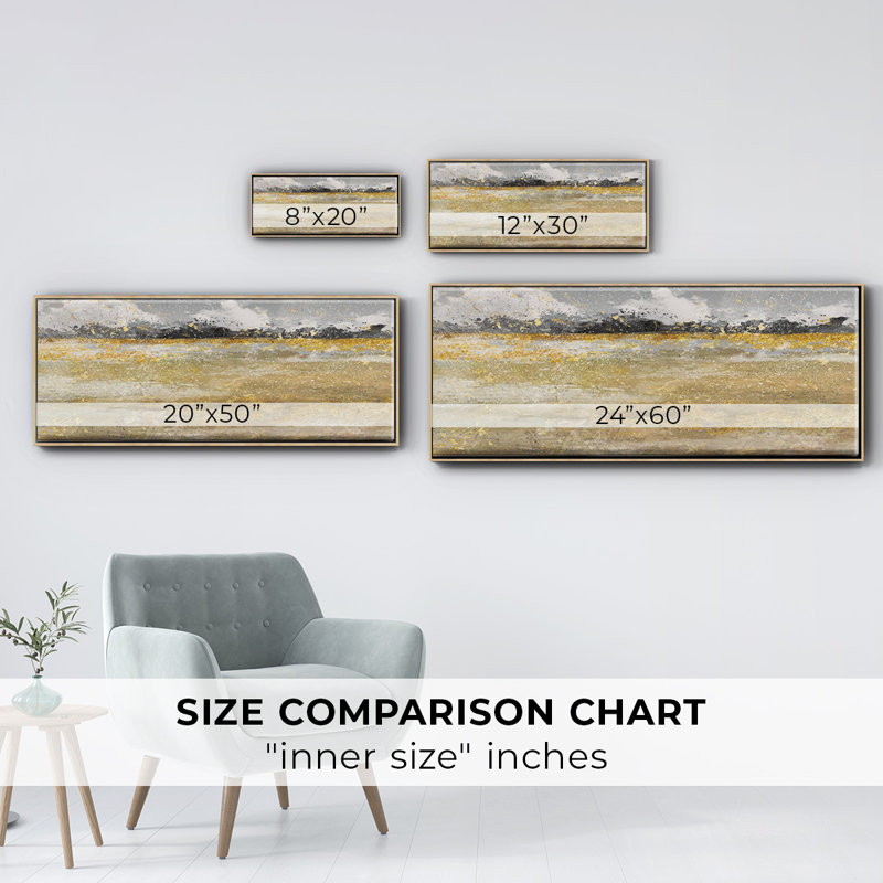 Meadow Shimmer I- Framed Canvas