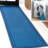 Mariques Classic 2-Stripe Border Washable Blue/Navy Rug-1526472411