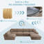 Canapé modulaire 135 po Cloud Couch-129512756