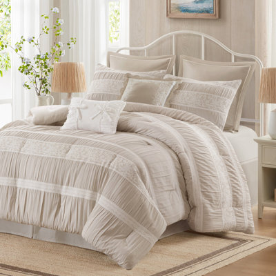 7- Piece Queen Jacquard Comforter Set