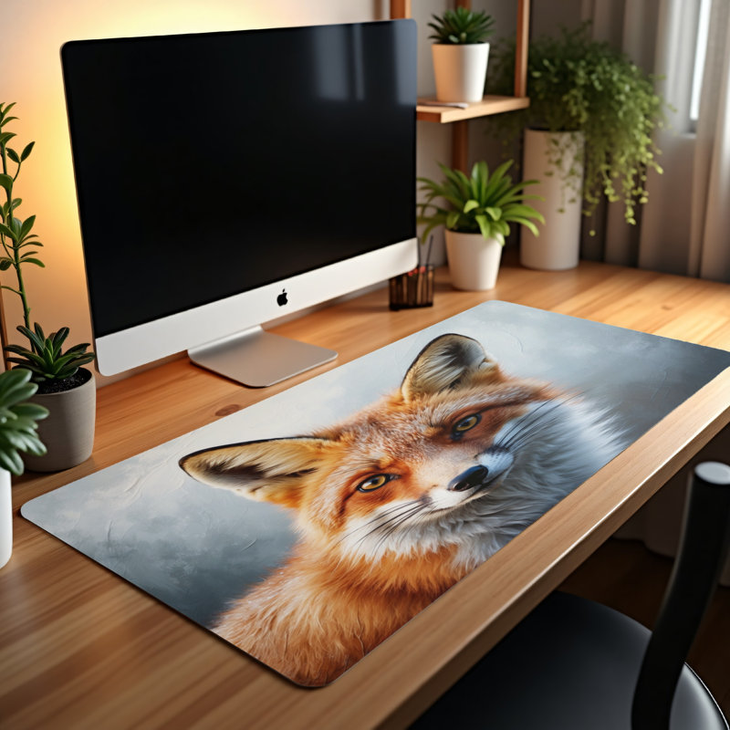 Polyester Desk Pad, 31.5x15.5