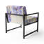 Chaise d'appoint rembourrée Floral Iris-1275972132