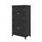 Chic Freestanding Bathroom Floor Storage Cabinet With 4 Doors And Adjustable Shelves-901075325